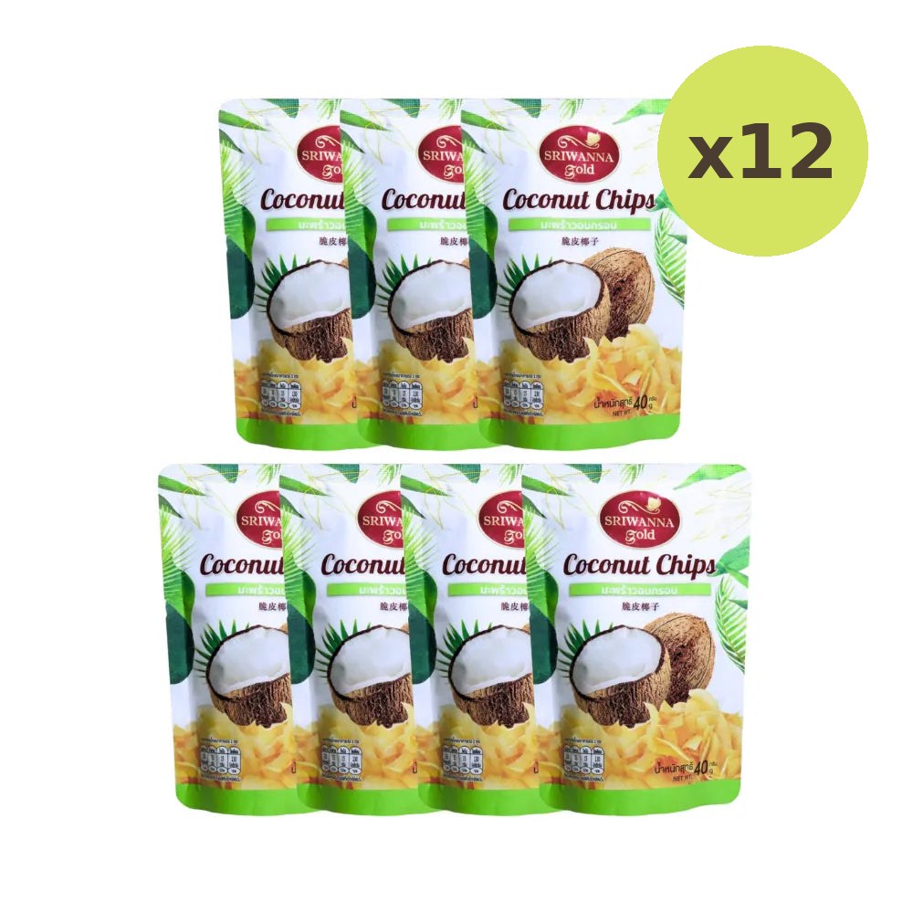 Sriwanna Gold Coconut Chips Buy 5 Get 2 Free 40g - image 5