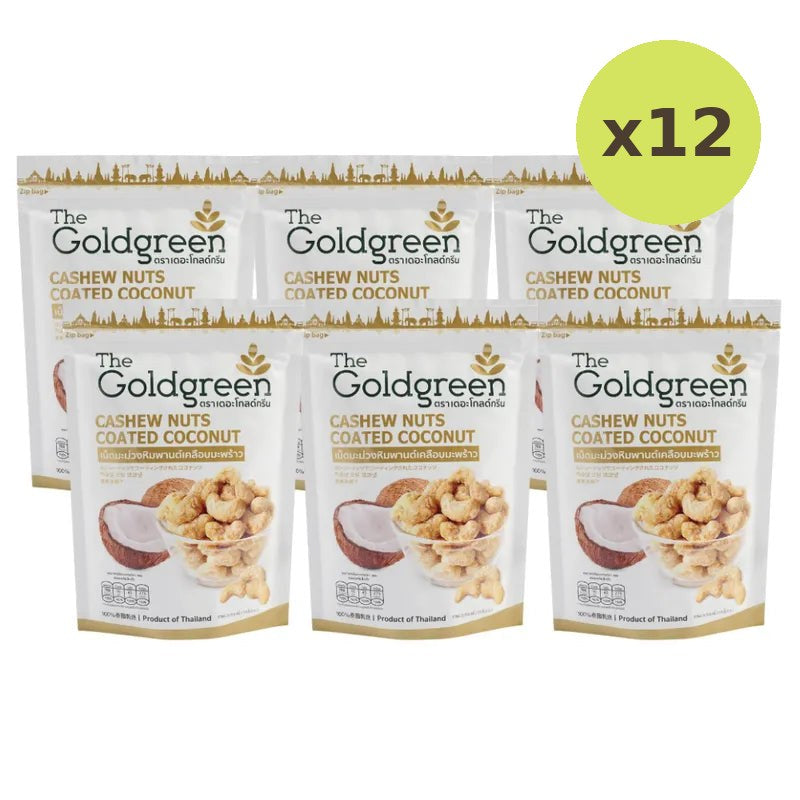 The Goldgreen Cashew Nuts Coated With Crispy Coconut 100g - image 5