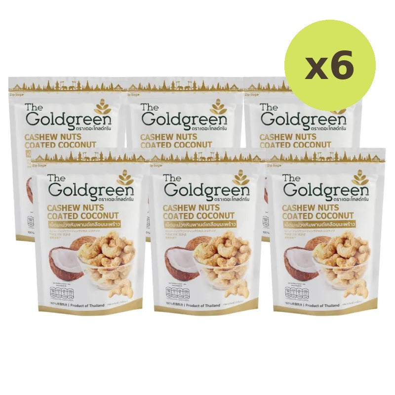 The Goldgreen Cashew Nuts Coated With Crispy Coconut 100g - image 4