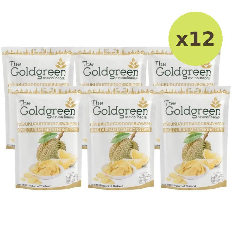 The Goldgreen Crispy Fried Monthong Durian Bake Chips 50g - image 5