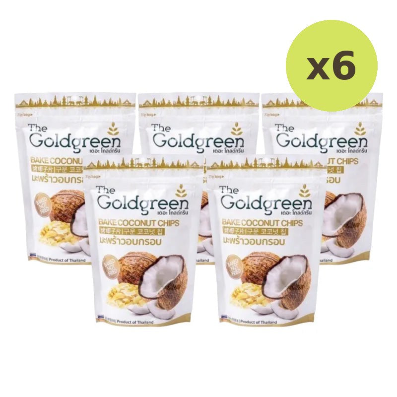 The Goldgreen Crispy Coconut Bake Chips 50g - image 4