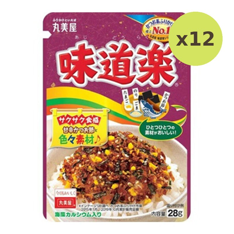 Marumiya Ajidoraku Rice Seasoning 28g - image 3