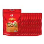 OK Shake Powder Tom Yum flavor in a 500g package, dry grocery supplement with spicy Thai flavors, shown in the image.