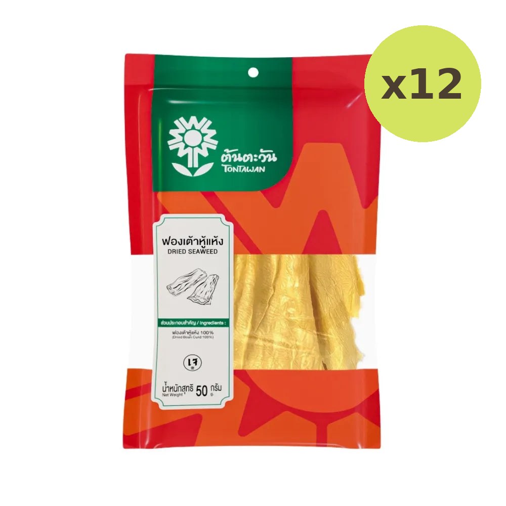 Tontawan Dried Bean Curd 50g - image 7