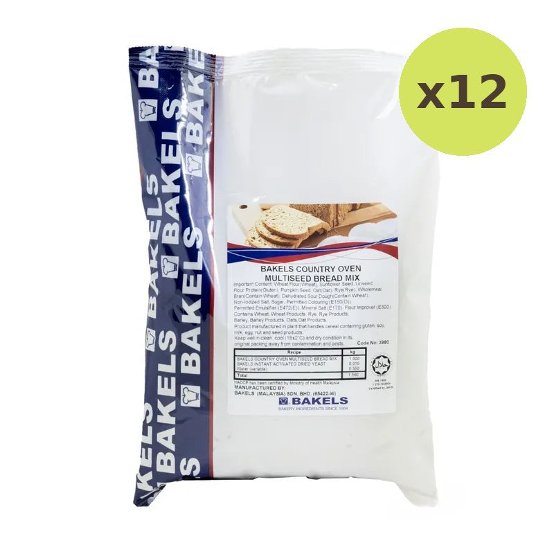 Bakels Country Oven Multiseed Bread Mix 1kg - image 3