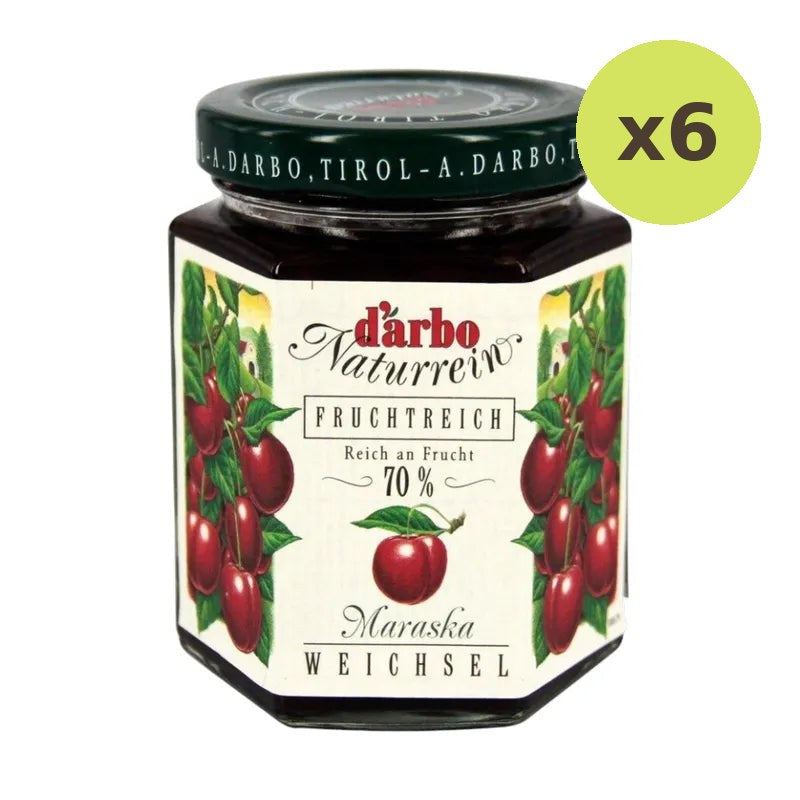 Darbo Sour Cherry Double Fruit 200g - image 4