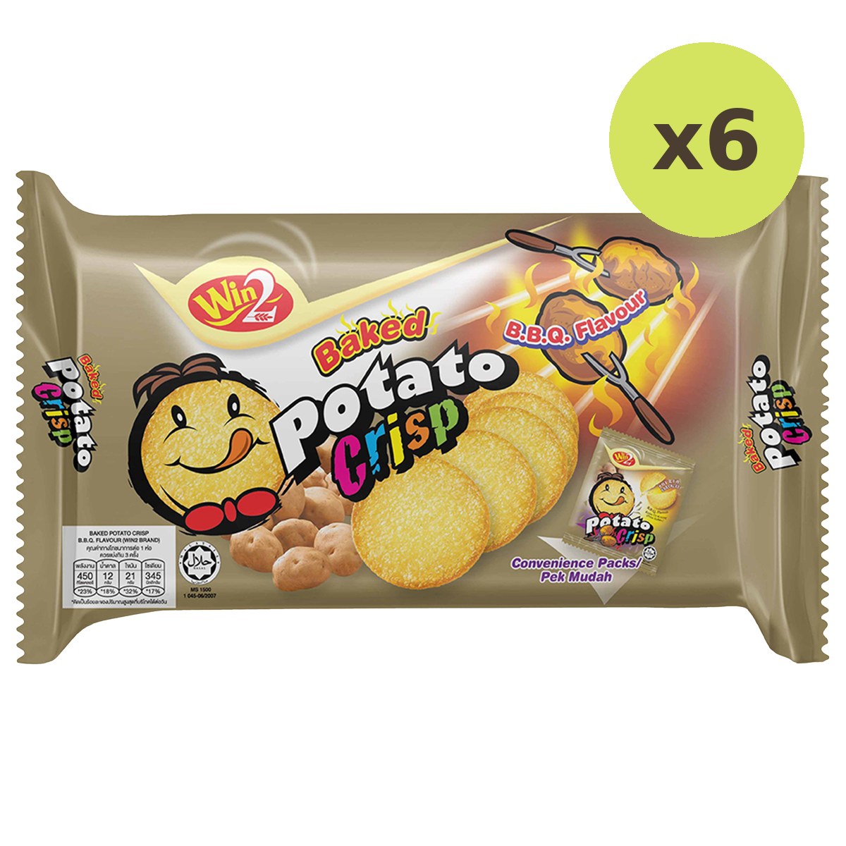 Win2 Potato Crisp Bbq - image 3
