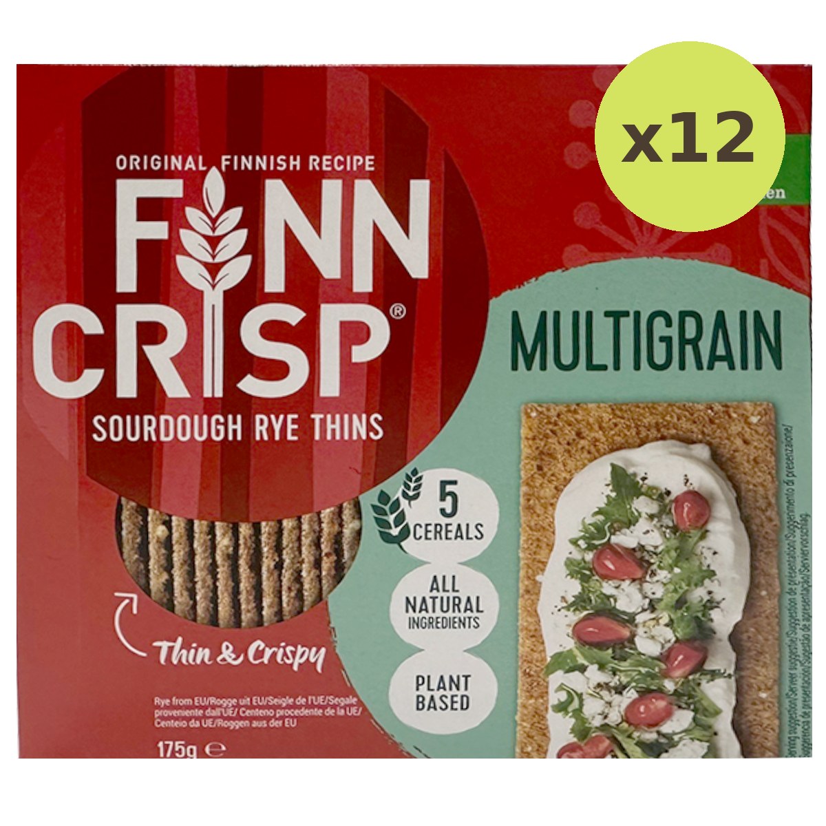 Finn Multigrain Sourdough Rye Thins - image 4