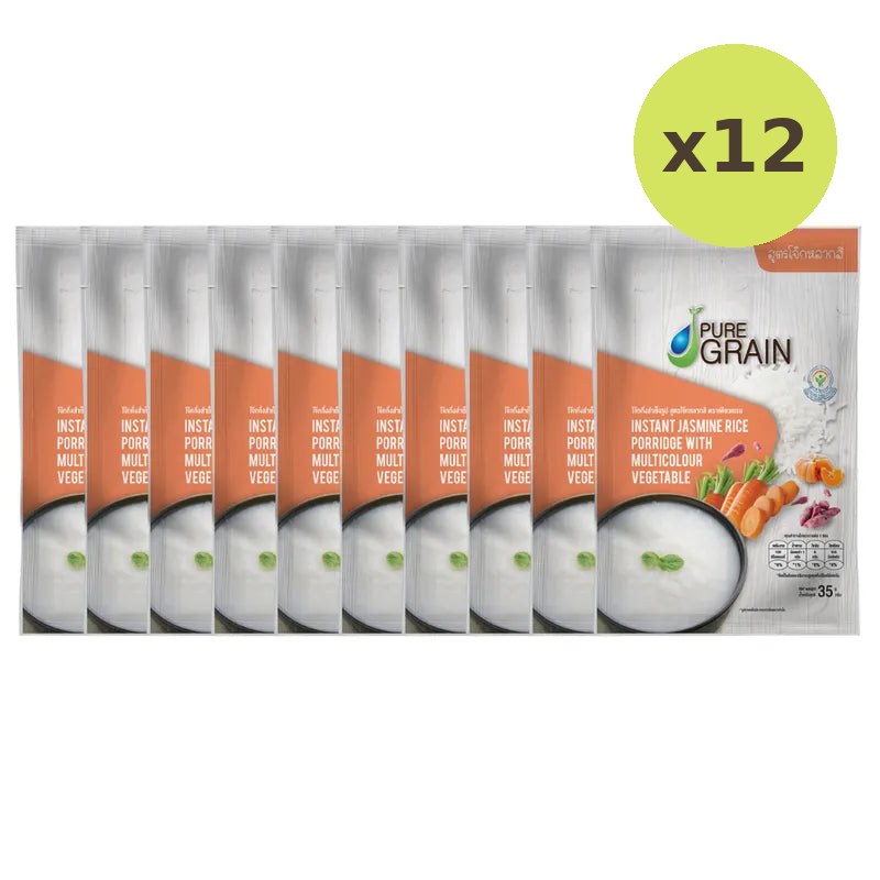 Pure Grain Instant Porridge Colorful Recipe 35g - image 5