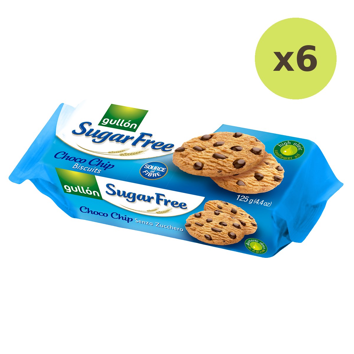 Gullon Sugar Free Choco Chip Biscuits - image 2