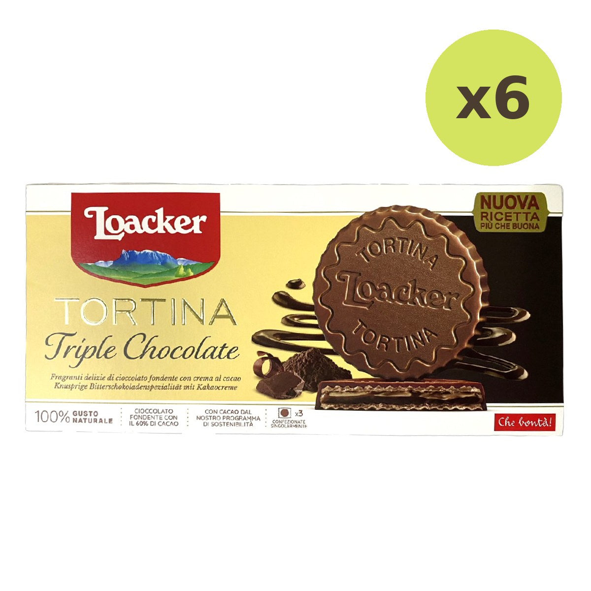 Loacker Tortina Triple Choc - image 2
