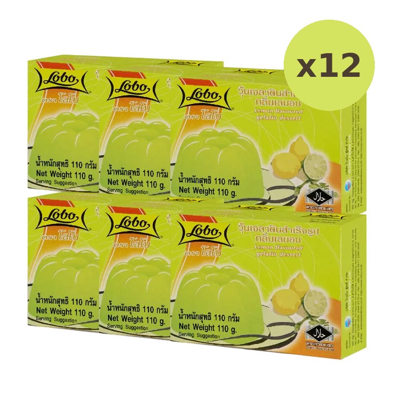 Lobo Instant Gelatin Jelly Lemon Scent 110g - image 5