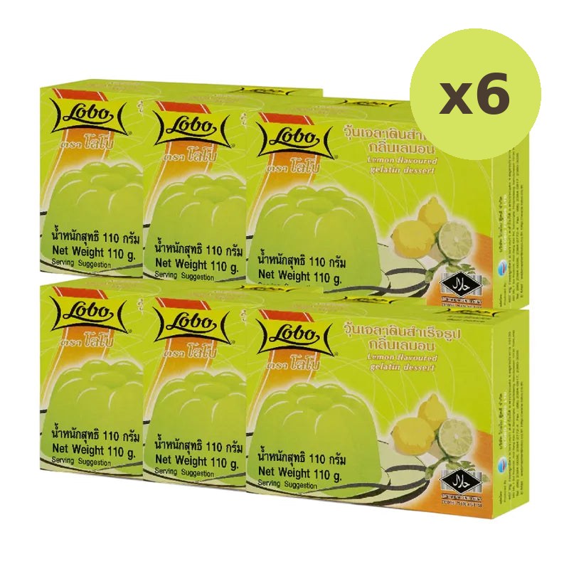 Lobo Instant Gelatin Jelly Lemon Scent 110g - image 4