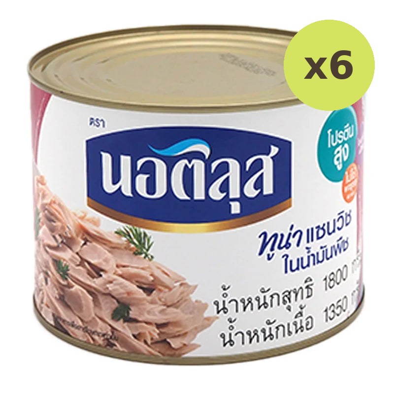 Nautilus Tuna Sandwich In Oil 1.8kg - image 3