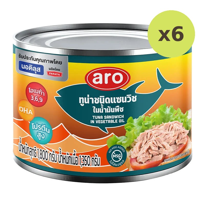 ARO XNAUTILUS Tuna Sandwich In Oil 1.8kg - image 2