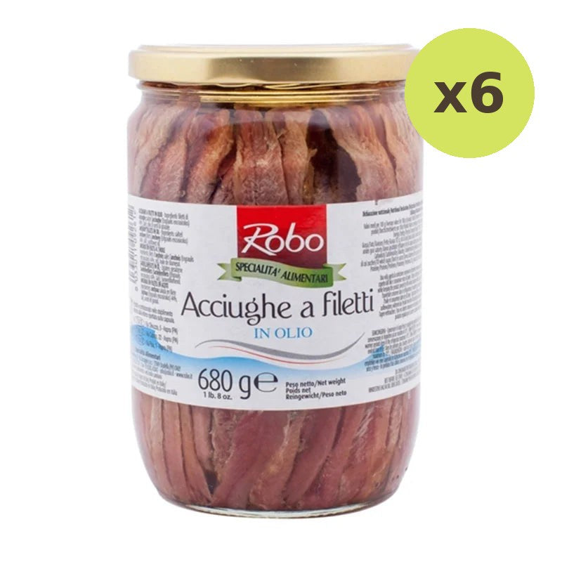 Robo Anchovy In Oil 680g - image 5