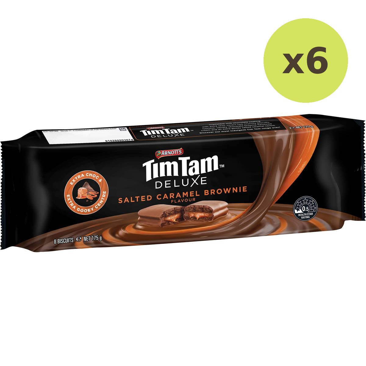Arnott's Tim Tam Salted Caramel Brownie Choc - image 4