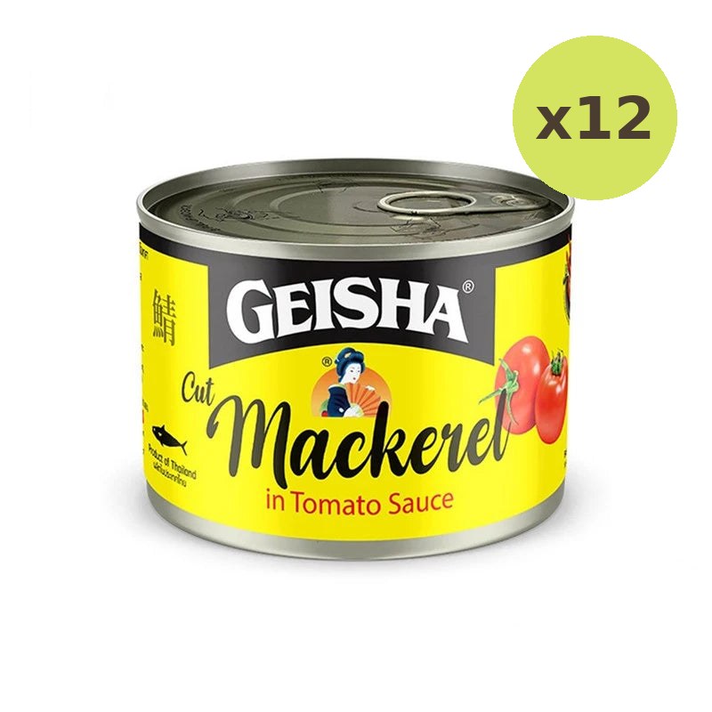 Geisha Cut Mackerel In Tomato Sauce 170 - image 3