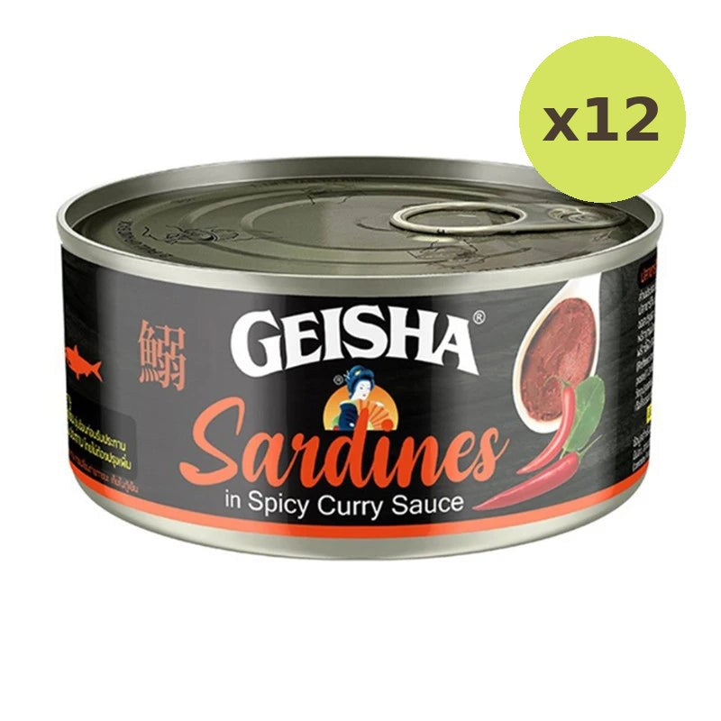 Geisha Sardines In Spicy Curry Sauce 120 - image 3