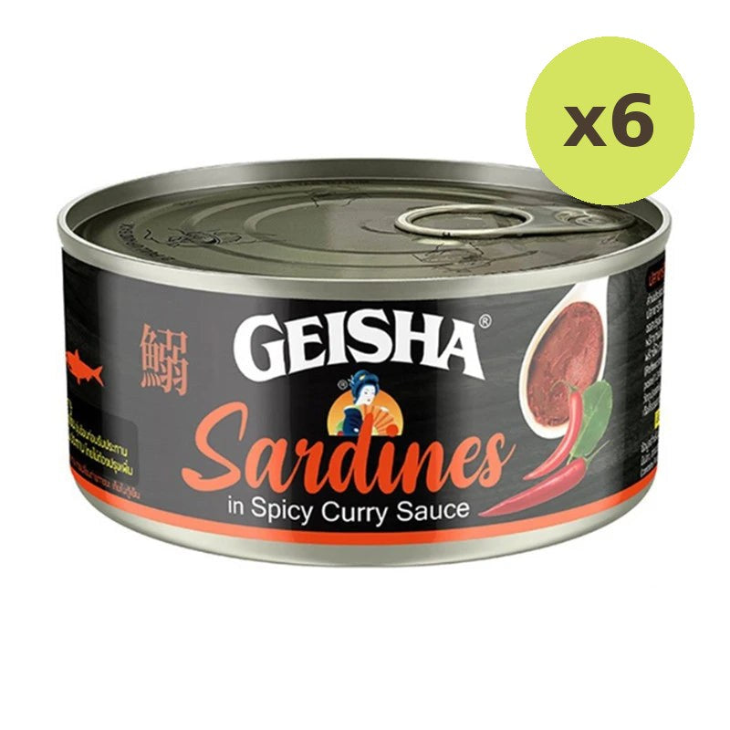 Geisha Sardines In Spicy Curry Sauce 120 - image 2