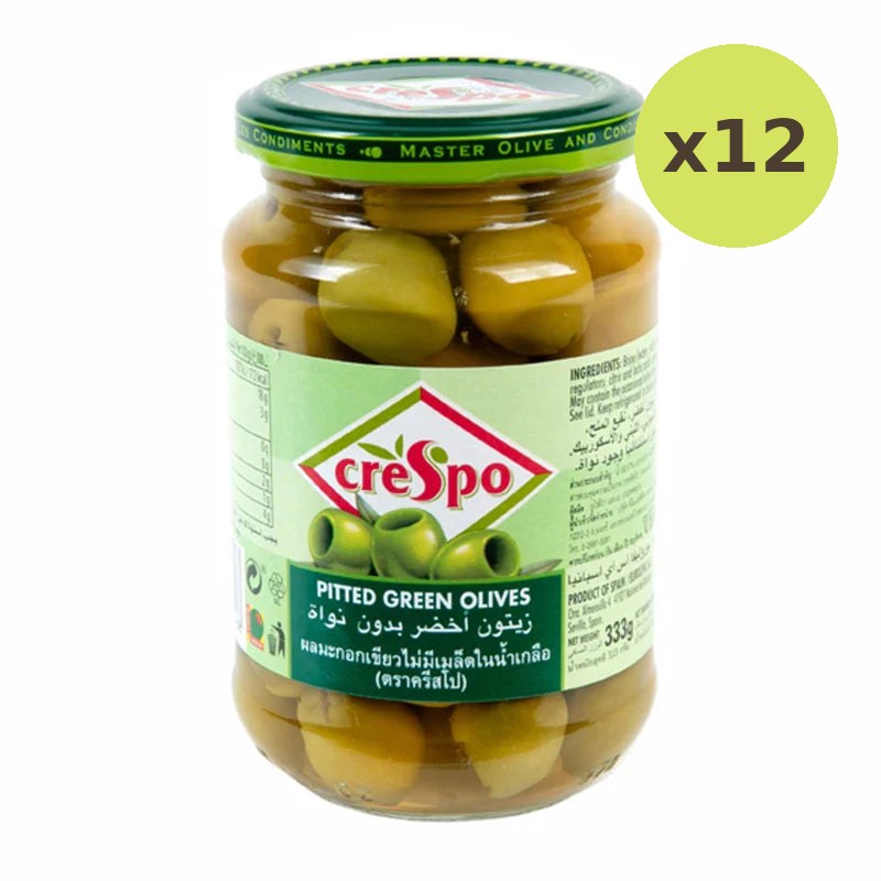 Crespo Pitted Green Olive 333g - image 4