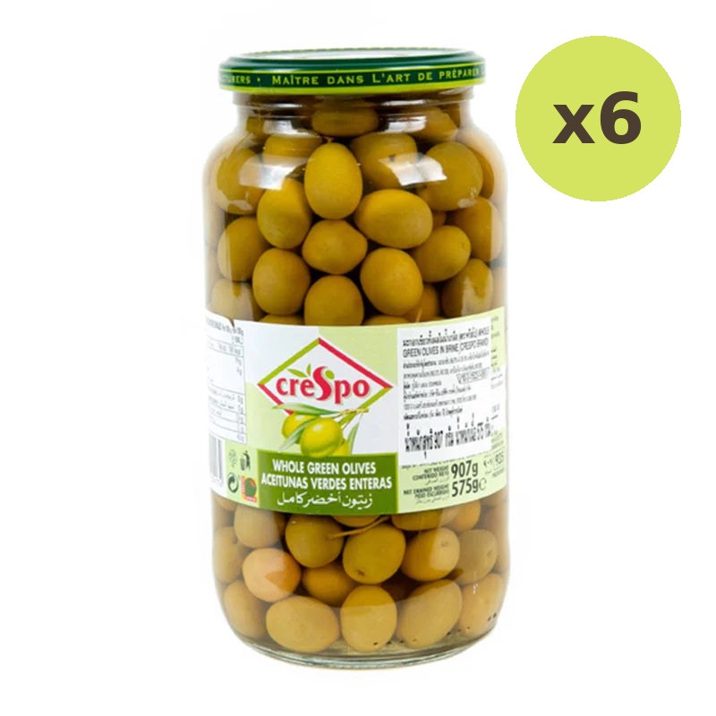 Crespo Green Olive In Brine 907g - image 3