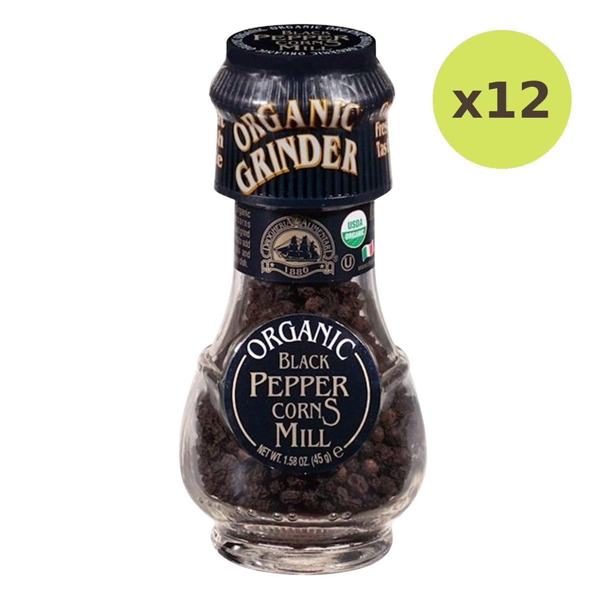 Drogheria Black Pepper Mill Corns - image 3