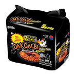 Paldo Koreno Dakgalbi chicken instant noodles in a 118g pack, displayed as a dry grocery product with colorful packaging.