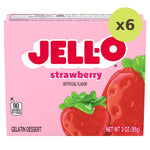 Jell-O Gelatin Dessert Mix Strawberry Flavored - image 5