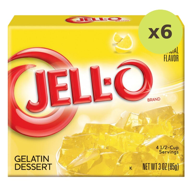 Jell-O Gelatin Dessert Mix Lemon Flavored - image 2