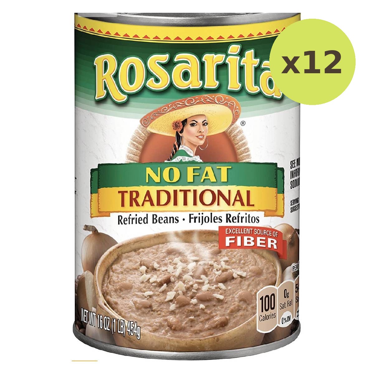 Rosarita No Fat Refried Beans - image 3