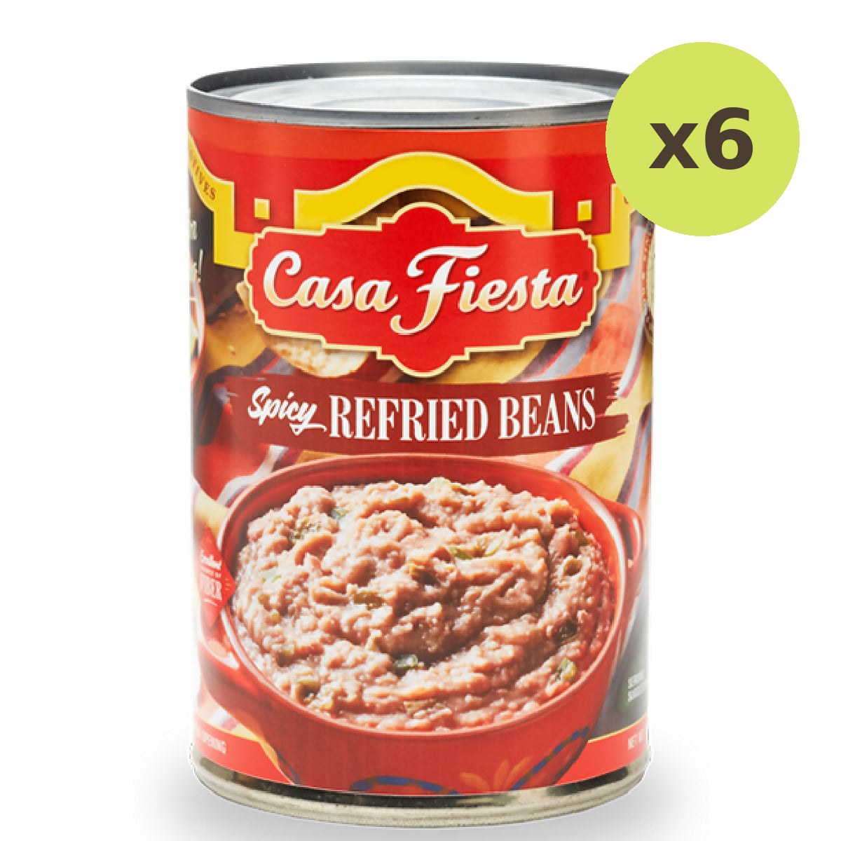 Casa Fiesta Refried Beans Spicy - image 2
