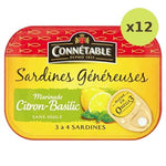 Connetable Sardines In Lemon & Basil Marinade - image 3