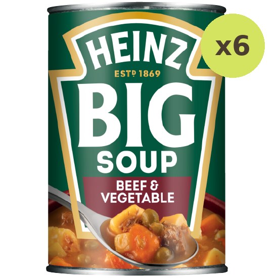 Heinz Big Soup Beef & Vegetables - image 3