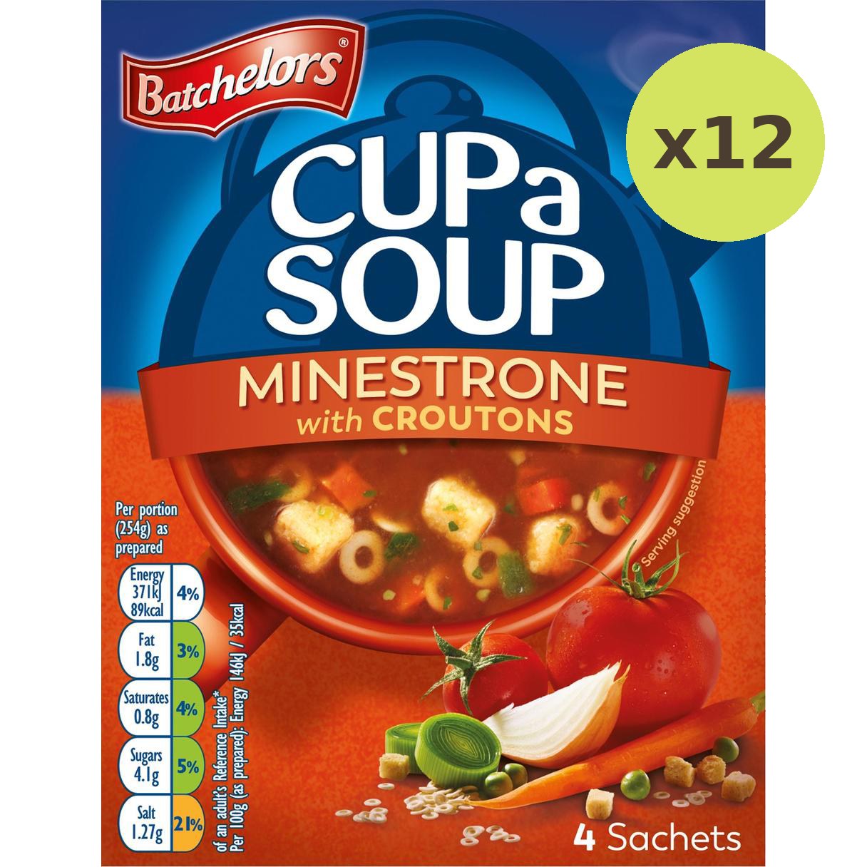 Batchelors Cup A Soup Minestrone - image 3