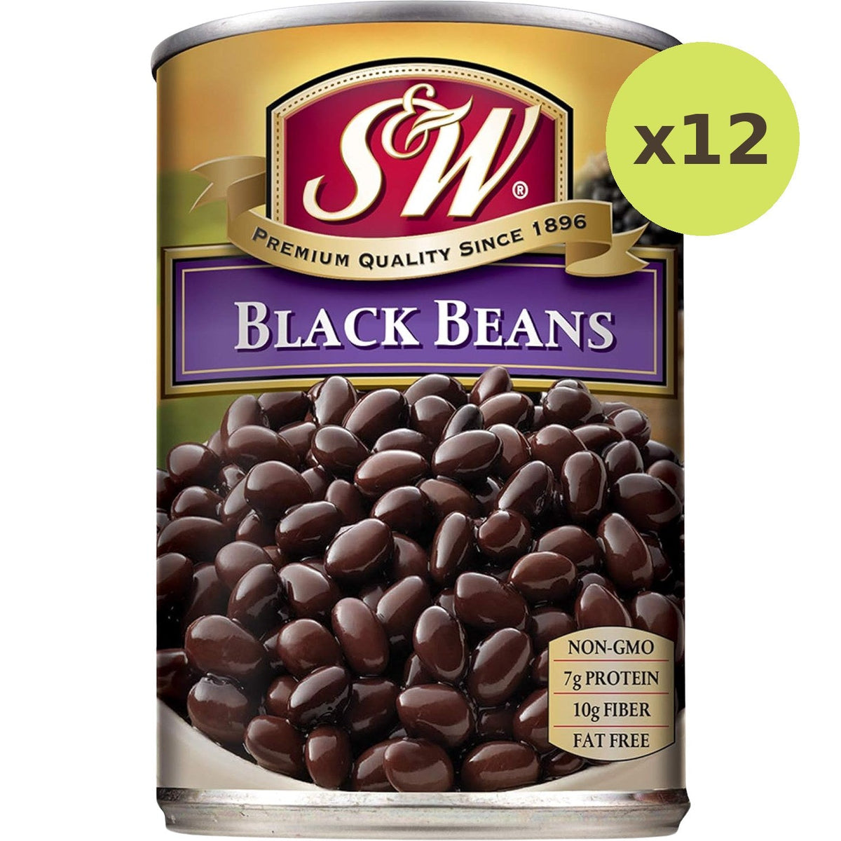 S&W Black Beans In Brine - image 5