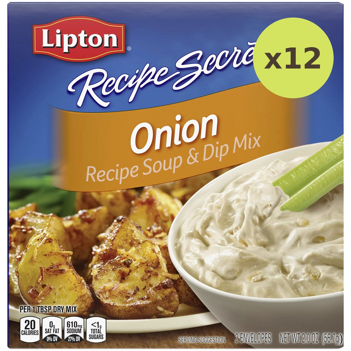 Lipton Recipe Secrets Soup and Dip Mix Onion - image 6