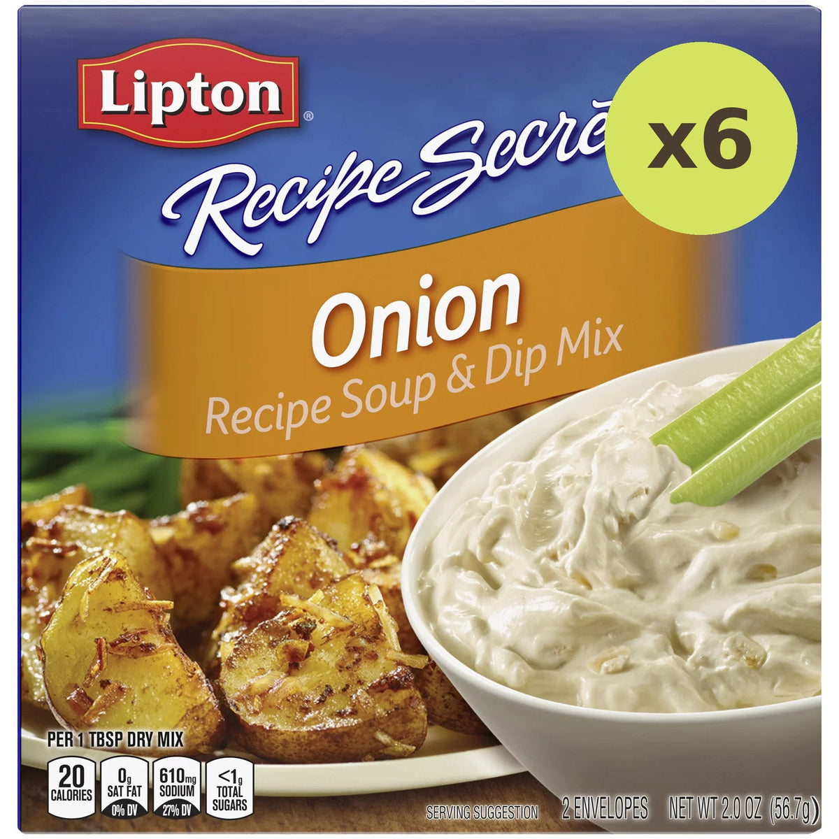 Lipton Recipe Secrets Soup and Dip Mix Onion - image 5