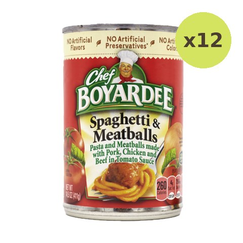 Chef Boyardee Spaghetti With Meatballs - image 3