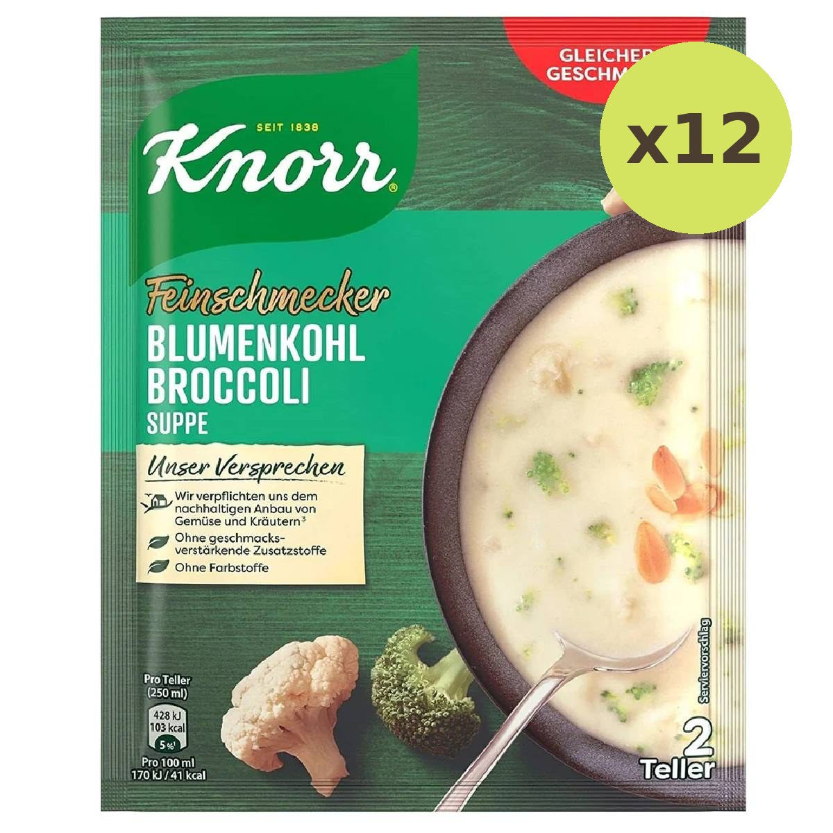 Blumnkohl Cauliflower Brocco Cream Soup - image 3