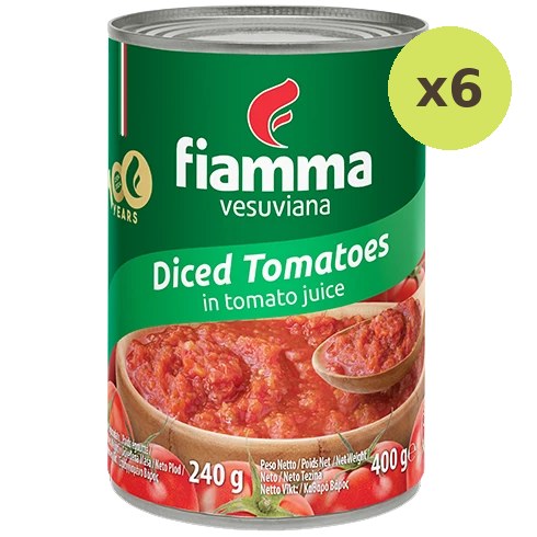 Fiamma Vesuviana Diced Tomatoes in Tomato Juice - image 2