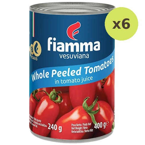 Fiamma Vesuviana Whole Peeled Tomatoes in Tomato Juice - image 2