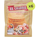 El Charro Mexican Tostada Corn Shells 4" - image 2