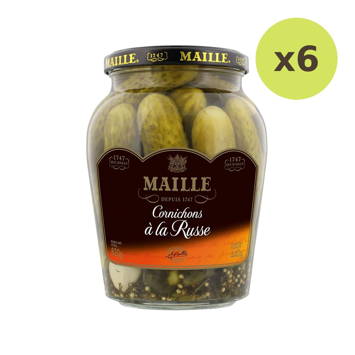 Maillee Cornichons A La Russe - image 2