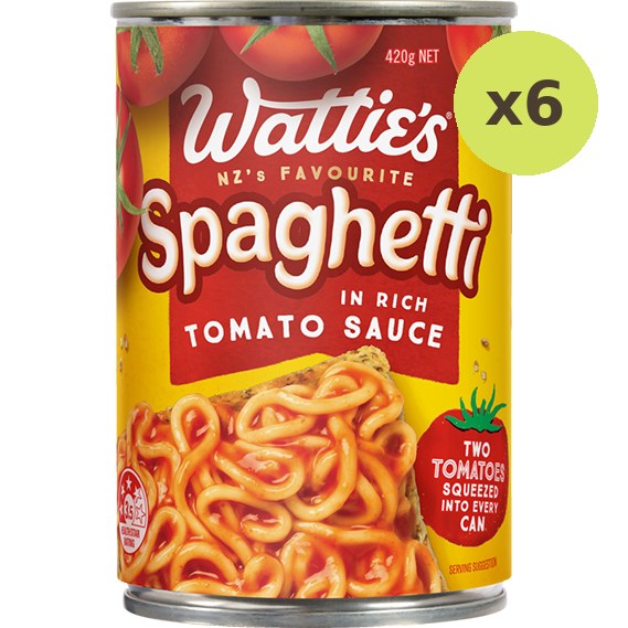 Wattie's Spaghetti In Tomato Sauce - image 2