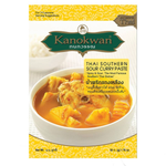 Kanokwan Thai Southern Sour Curry Paste in a jar, showcasing the vibrant, traditional Thai curry paste with fresh ingredients.