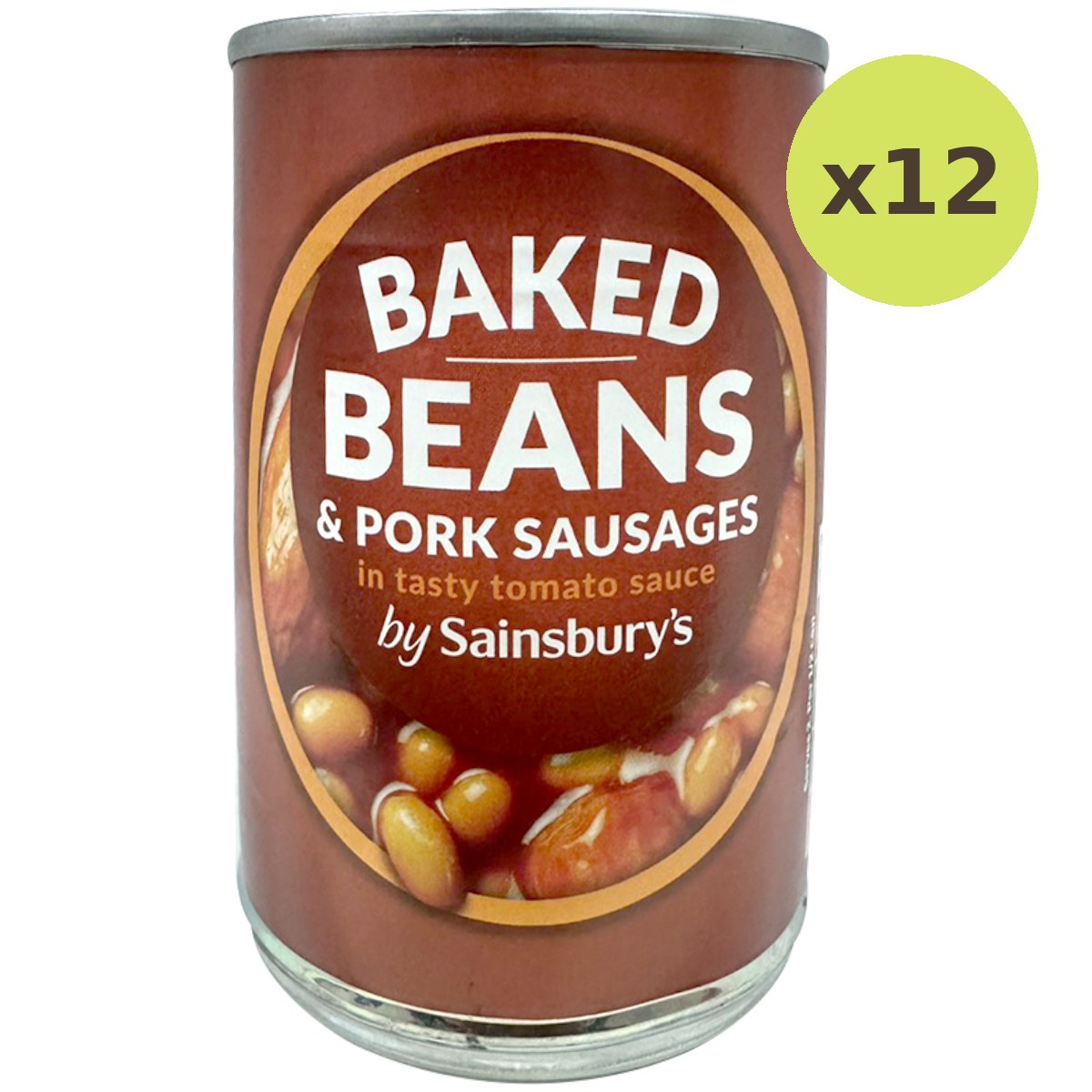 Sainsbury's Baked Beans In Tomato Sauce With Sausages - image 6
