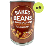 Sainsbury's Baked Beans In Tomato Sauce With Sausages - image 5