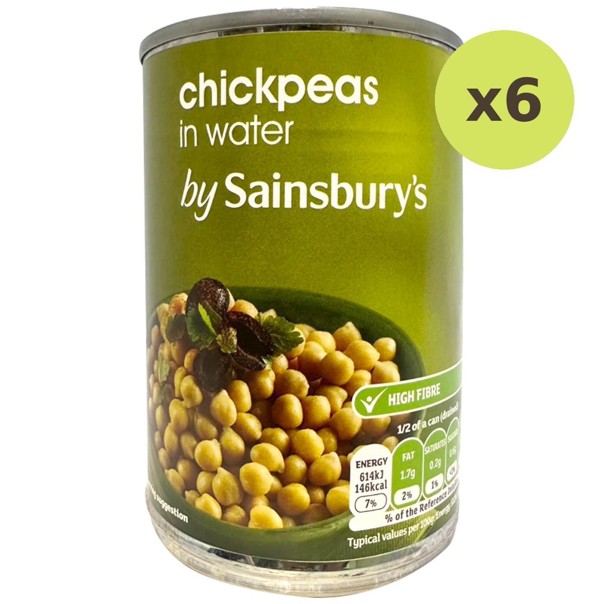 Sainsbury's Chickpeas In Water - image 5