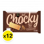 Chocky Cream Butter Chocolate Wafer 30g snack with layered chocolate and cream filling, crispy wafer exterior, in a wrapped package
